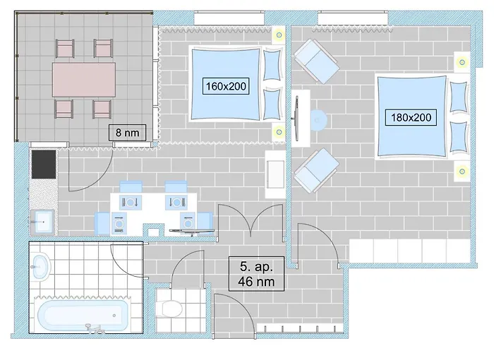 Apartmán Topart I-ii-iii